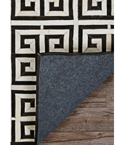 Couristan CHALET BLACK/IVORY 3259_0243 3ft.4in. x 5ft.4in. Rect. Rug