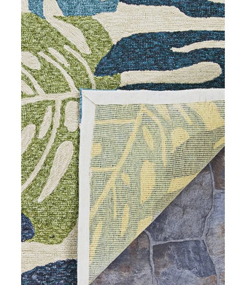 Couristan Covington Cream/Multi 3534/1521 2 ft. X 6 ft. Rectangle Rug