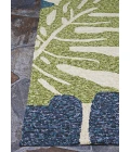 Couristan Covington Cream/Multi 3534/1521 2 ft. X 6 ft. Rectangle Rug