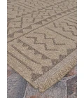 Couristan Naturalistic Natural/Brown 3701/1001 6 ft. 6 in. X 9 ft. Rectangle Rug