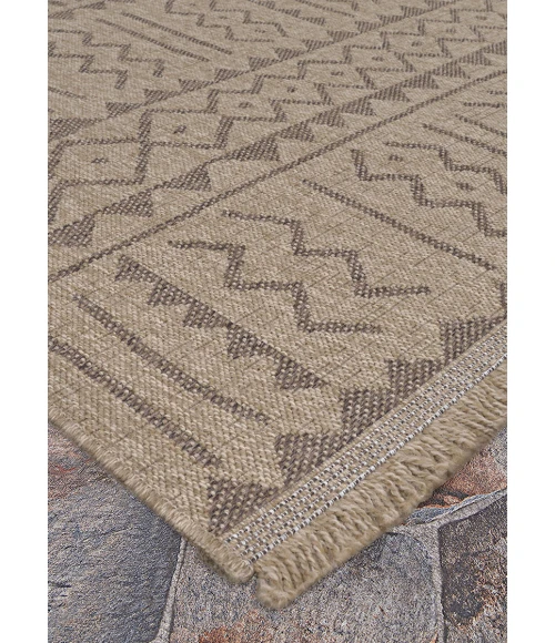 Couristan Naturalistic Natural/Brown 3701/1001 6 ft. 6 in. X 9 ft. Rectangle Rug