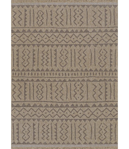 Couristan Naturalistic Natural/Brown 3701/1001 6 ft. 6 in. X 9 ft. Rectangle Rug