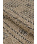 Couristan Naturalistic Natural/Charcoal 3702/1002 2 ft. 7 in. X 9 ft. 10 in. Rectangle Rug