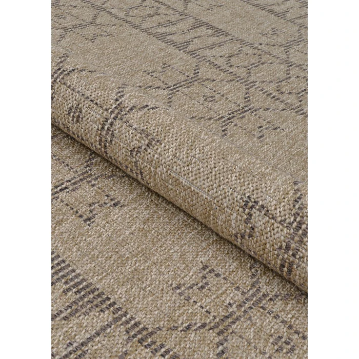 Couristan Naturalistic Natural/Brown 3704/1001 7 ft. 10 in. X 7 ft. 10 in. Round Rug