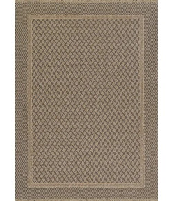 Couristan Naturalistic Natural/Black 3705/1004 2 ft. 7 in. X 9 ft. 10 in. Rectangle Rug