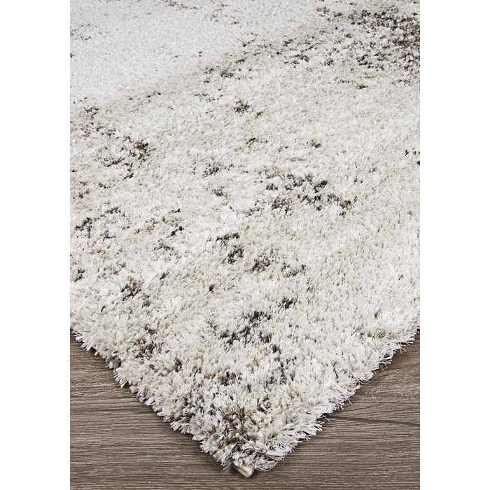 Couristan Bromley Taiga 8' Runner Frost/Ivory Area Rug