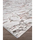 Couristan SONNET GREY/CHOCOLATE 3801_6111 6ft.6in. x 9ft.6in. Rect. Rug