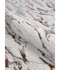 Couristan SONNET GREY/CHOCOLATE 3801_6111 6ft.6in. x 9ft.6in. Rect. Rug