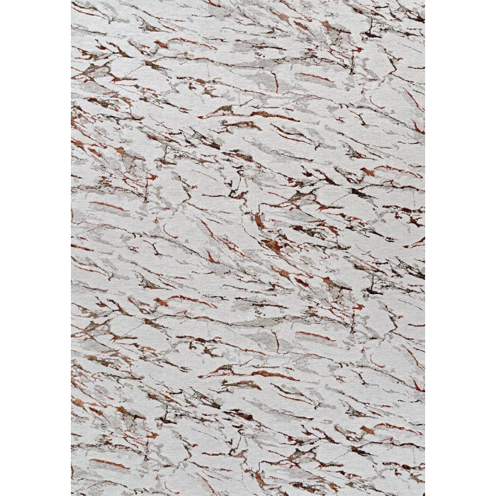 Couristan SONNET GREY/CHOCOLATE 3801_6111 7ft.10in. x 11ft.2in. Rect. Rug