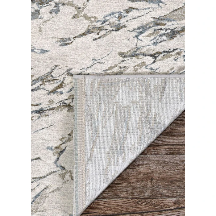 Couristan SONNET GREY/BLACK 3801_6141 7ft.10in. x 11ft.2in. Rect. Rug