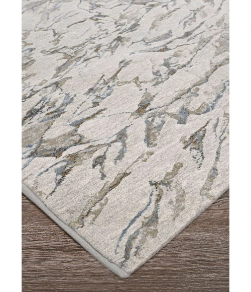 Couristan SONNET GREY/BLACK 3801_6141 6ft.6in. x 9ft.6in. Rect. Rug