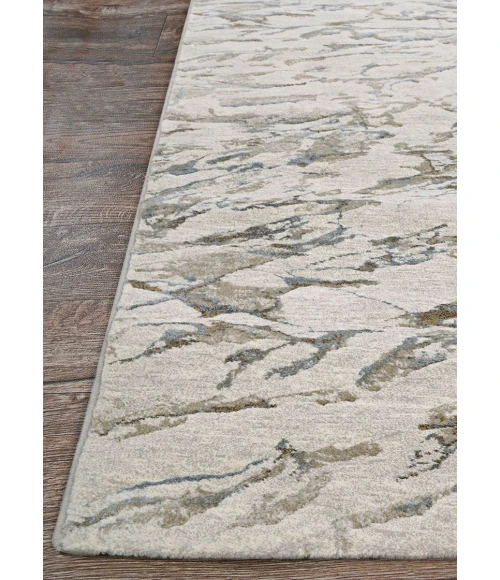 Couristan SONNET GREY/BLACK 3801_6141 6ft.6in. x 9ft.6in. Rect. Rug