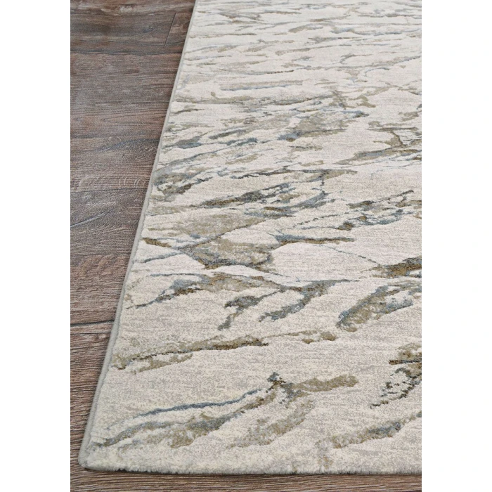 Couristan SONNET GREY/BLACK 3801_6141 7ft.10in. x 11ft.2in. Rect. Rug