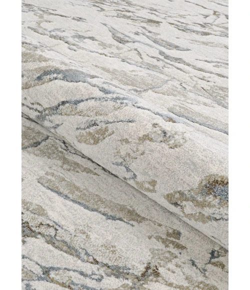 Couristan SONNET GREY/BLACK 3801_6141 6ft.6in. x 9ft.6in. Rect. Rug