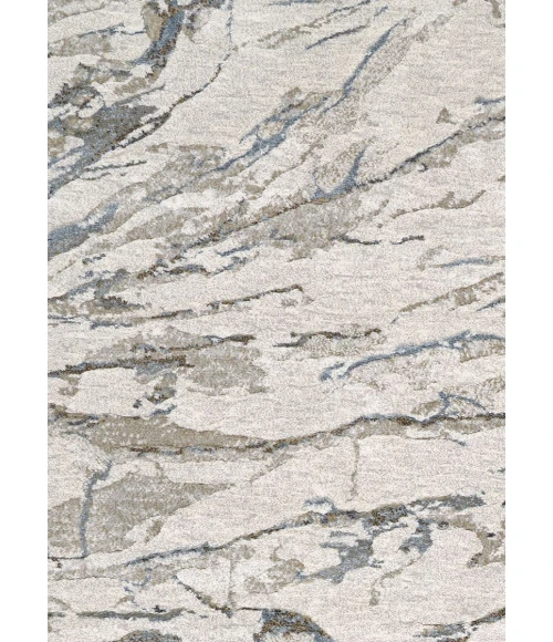 Couristan SONNET GREY/BLACK 3801_6141 6ft.6in. x 9ft.6in. Rect. Rug
