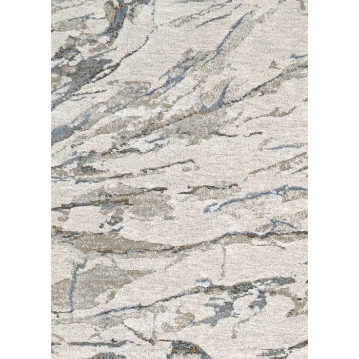 Couristan SONNET GREY/BLACK 3801_6141 7ft.10in. x 11ft.2in. Rect. Rug