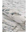 Couristan SONNET POWDER BLUE/GREY 3801_6151 7ft.10in. x 11ft.2in. Rect. Rug