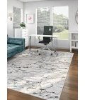 Couristan SONNET POWDER BLUE/GREY 3801_6151 7ft.10in. x 11ft.2in. Rect. Rug