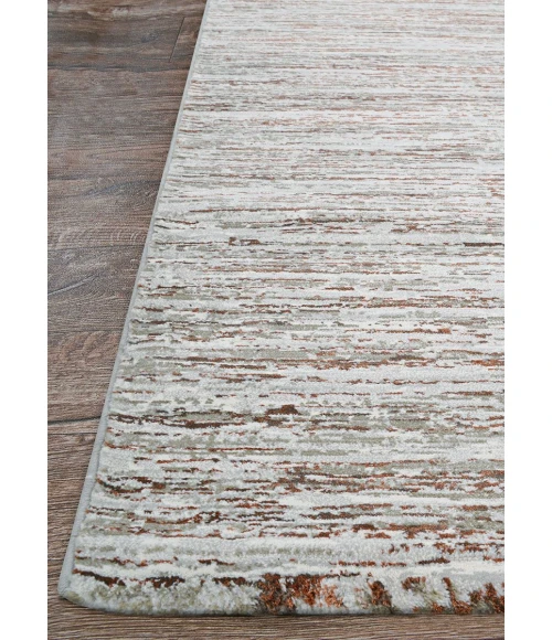 Couristan SONNET GREY/CHOCOLATE 3802_6111 7ft.10in. x 11ft.2in. Rect. Rug