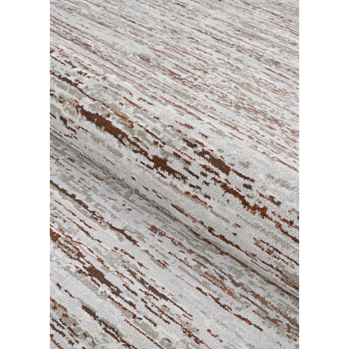 Couristan SONNET GREY/CHOCOLATE 3802_6111 6ft.6in. x 9ft.6in. Rect. Rug
