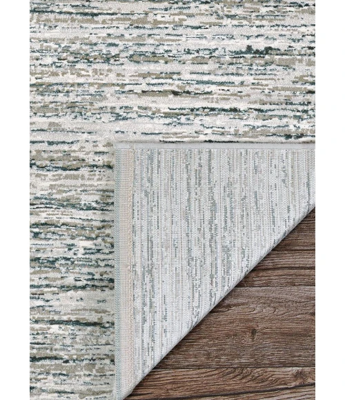 Couristan SONNET GREY/BLACK 3802_6141 5ft.3in. x 7ft.6in. Rect. Rug