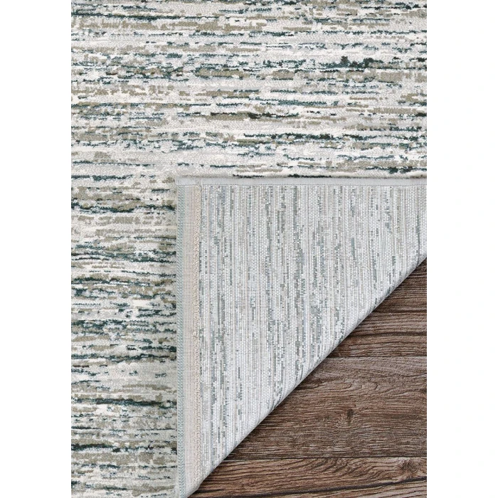 Couristan SONNET GREY/BLACK 3802_6141 2ft.7in. x 7ft.10in. Rect. Rug