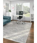 Couristan SONNET GREY/BLACK 3802_6141 5ft.3in. x 7ft.6in. Rect. Rug
