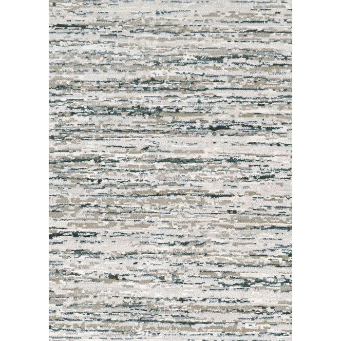 Couristan SONNET GREY/BLACK 3802_6141 2ft.7in. x 7ft.10in. Rect. Rug