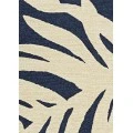 Couristan Covington Palms 9' Runner Navy Area Rug
