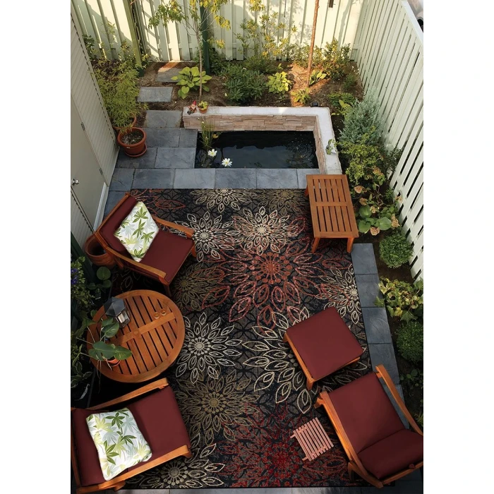 Couristan Dolce Amalfi 8' Runner Multi Area Rug