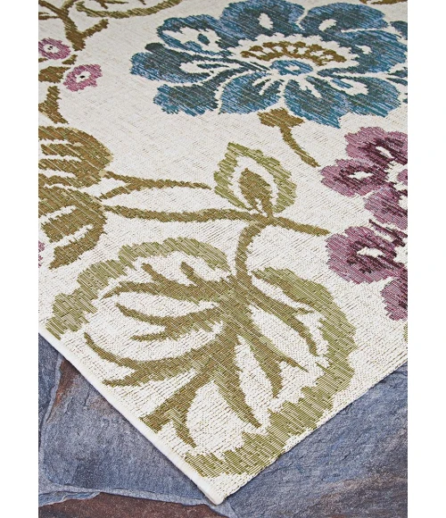 Couristan Dolce Tivoli 8' x 11' Ivory/Multi Area Rug