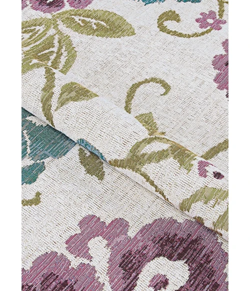 Couristan Dolce Tivoli 8' x 11' Ivory/Multi Area Rug