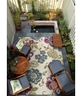 Couristan Dolce Tivoli 8' x 11' Ivory/Multi Area Rug
