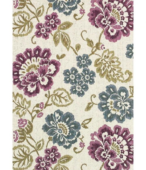 Couristan Dolce Tivoli 8' x 11' Ivory/Multi Area Rug