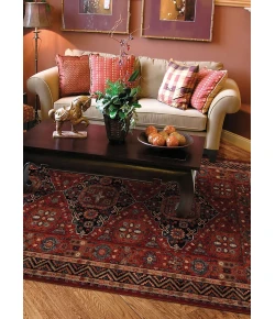 Couristan Old World Classic Burgundy 4308/0300 9 ft. 10 in. X 13 ft. 9 in. Rectangle Rug