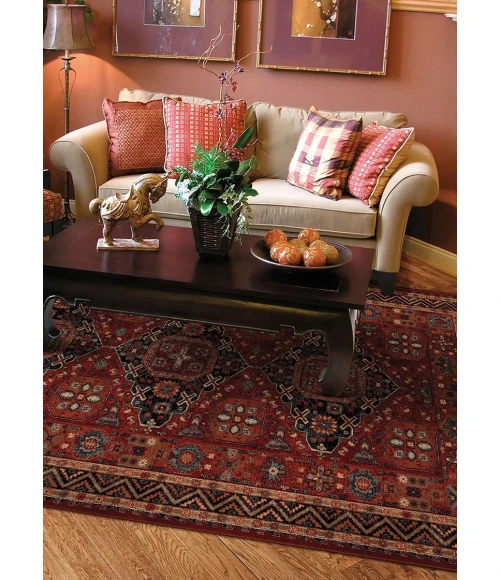 Couristan Old World Classic Burgundy 4308/0300 7 ft. 10 in. X 11 ft. 2 in. Rectangle Rug