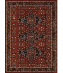 Couristan Old World Classics Kashkai Burgundy Area Rug 6 ft. 6 in. X 9 ft. 10 in. Rectangle