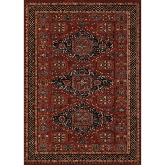 Couristan Old World Classic Burgundy 4308/0300 7 ft. 10 in. X 11 ft. 2 in. Rectangle Rug