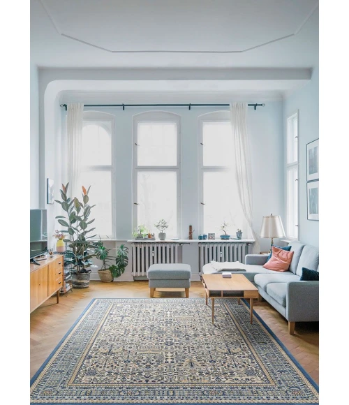 Couristan Old World Classic Antique Cream 4532/7101 2 ft. 2 in. X 8 ft. 11 in. Rectangle Rug