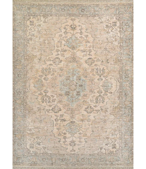 Couristan KALBARRI TURQUOISE/MULTI 4772_5001 9ft. x 12ft. Rect. Rug