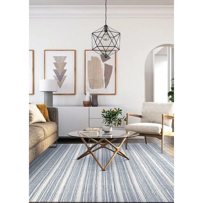 Couristan Aspen Denim 5002/2001 6 ft. X 9 ft. Rectangle Rug