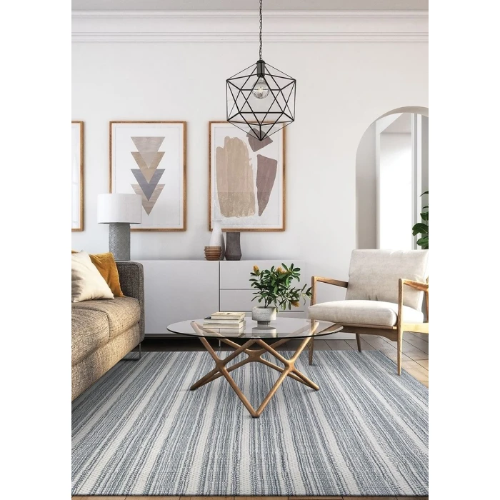 Couristan Aspen Green 5002/2002 6 ft. X 9 ft. Rectangle Rug