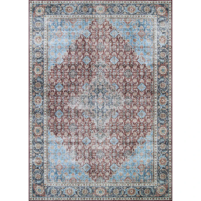 Couristan Pasha Cabernet 5084/6509 2 ft. X 8 ft. Rectangle Rug