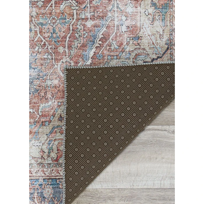 Couristan Pasha Rust 5085/5040 9 ft. X 12 ft. Rectangle Rug