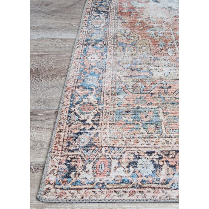 Couristan Pasha Rust 5085/5040 9 ft. X 12 ft. Rectangle Rug