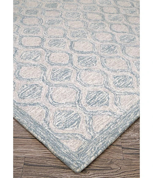 Couristan Silverthorne Cornflower 5102/0001 9 ft. X 12 ft. Rectangle Rug