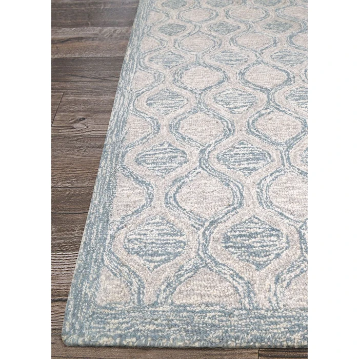 Couristan Silverthorne Cornflower 5102/0001 6 ft. X 9 ft. Rectangle Rug