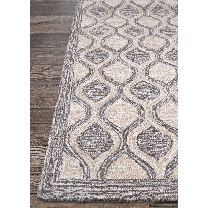 Couristan Silverthorne Sandlewood 5102/0004 6 ft. X 9 ft. Rectangle Rug