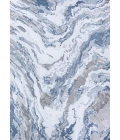 Couristan Serenity Abstract Marble 4' x 6' Grey/Opal Area Rug
