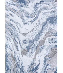 Couristan Serenity Abstractmarble Grey/Opal Area Rug 3 ft. 11 in. X 5 ft. 6 in. Rectangle